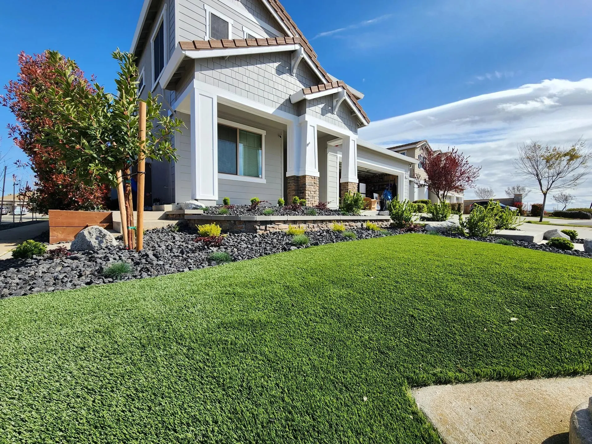 Reliable Landscaping completed patio project