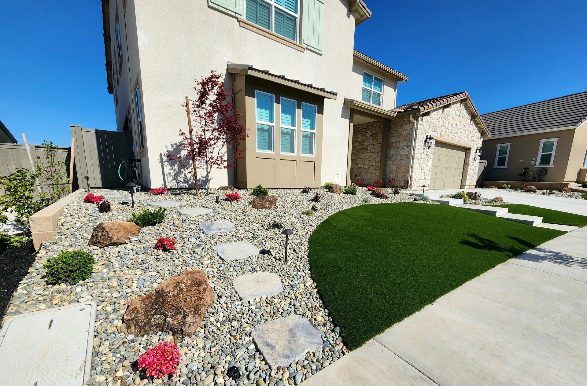 Reliable Landscaping patio and landscape
