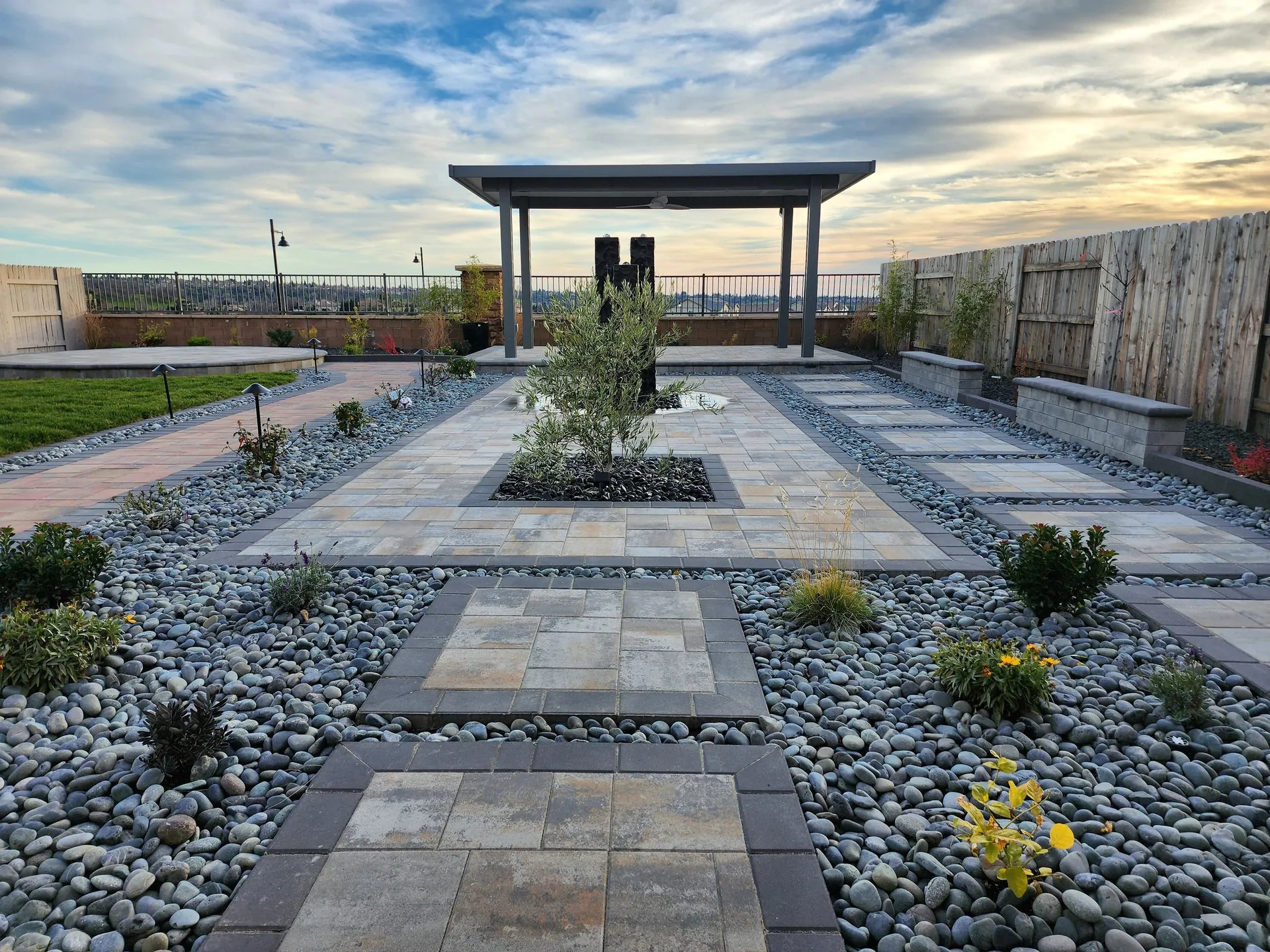 Reliable Landscaping completed landscape